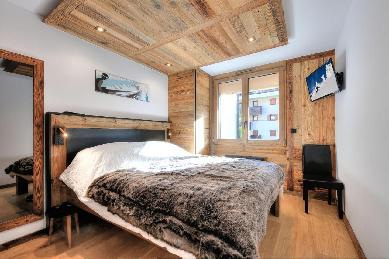 Appartement familial au pied de la télécabine 4* Saint-Gervais-les-Bains Exterior foto