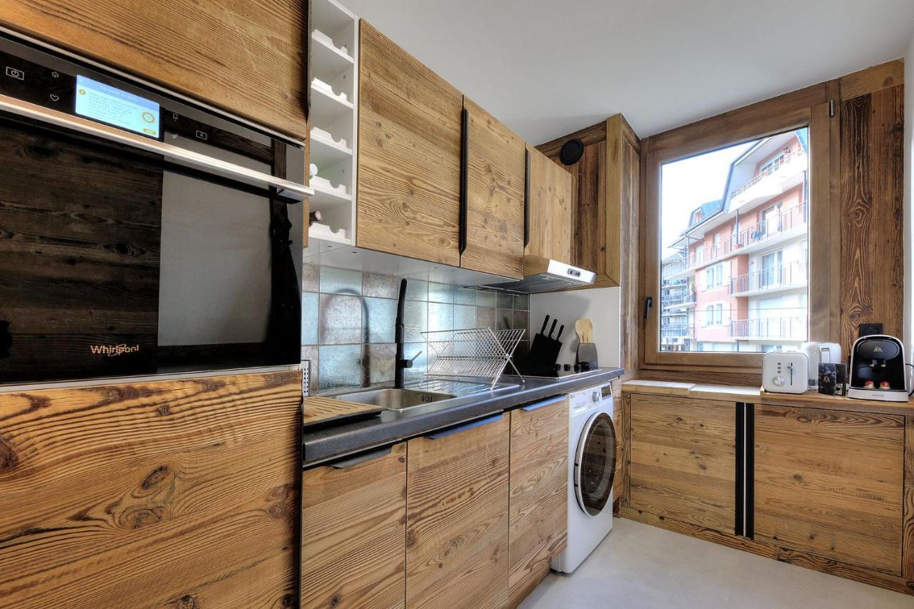 Appartement familial au pied de la télécabine 4* Saint-Gervais-les-Bains Exterior foto